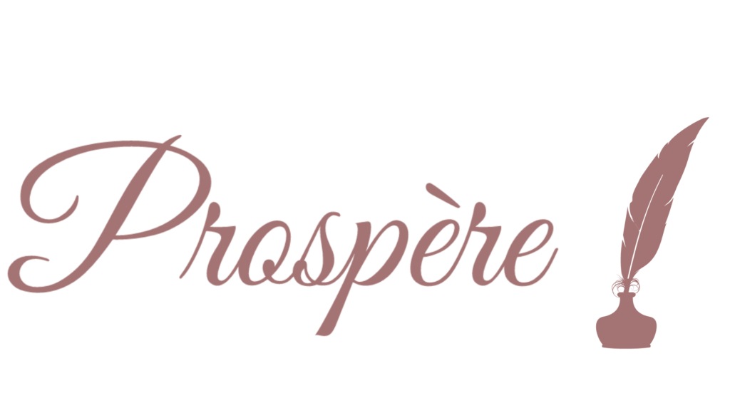 signature de Prospère, fondatrice du blog